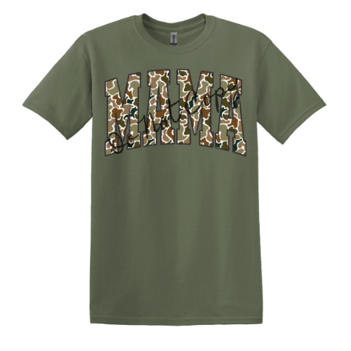 Camo MAMA Tee