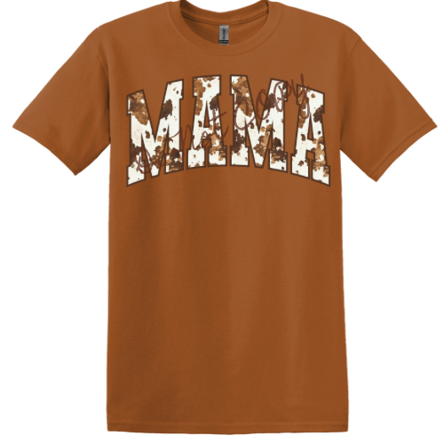 Cowprint MAMA Tee